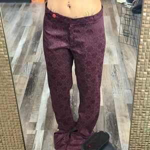 Burgundy Elegant women’s pants